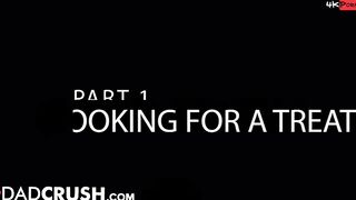 DadCrush - Sweet Bae Celebrated Holloween By Gets Her Tight Snatch Boned Hard By Big Cock