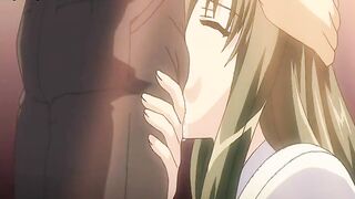 Hentai sexy teacher in stockings satisfies her student