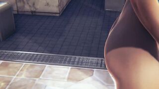 Anime Uncensored 3D - Marina hand job and anal with cummed - Japanese eastern Manga Cartoon Sex Tape Game Porn