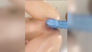 milf let’s big black dick use ALL the vibrators at the same time
