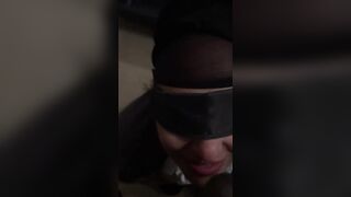 Shy Fiance takes Monster Facial after pose me all day