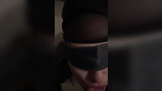 Shy Fiance takes Monster Facial after pose me all day
