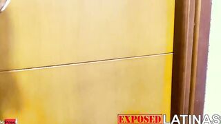 Latina teen with gigantic boobs pays her rent with sex
