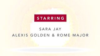 PAWG Sara Jay And Alexis Golden Share Rome Major's Penis!