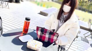 Na (1●)/J who is too adorable to be a national treasure [1st period] Right after the date, I'm inside a love hotel for the first time inside my life! It's too adorable to stare at me and I cum in