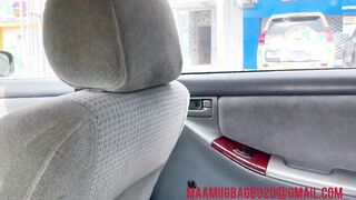 Maami Igbagbo fucking Her 7inches Toy Inside Lagos Traffic