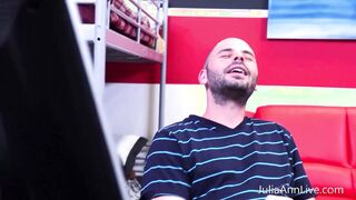 Long Boobed Professor Julia Ann Fucks Her Rough Dick Pupil Until He Jizzes!