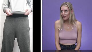 Emily Jade rates my cummed - She Reacts