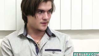 Athena Anderson brings Tyler Cruise to watch therapist Dr. Sonia Harcourt to work on his extreme masturbation issue
