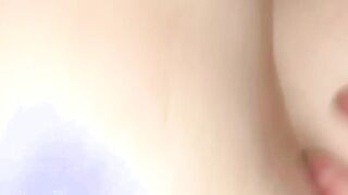 Mom spreads cheeks then shoots cum inside her mouth