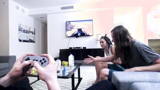 "Squirting Saved my Stepbrother" Sex Tape Game Addiction Intervention by Riley Jean