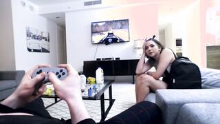 "Squirting Saved my Stepbrother" Sex Tape Game Addiction Intervention by Riley Jean