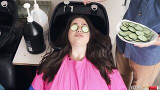 Bae Salon Boner Bonanza Movie With Kyle Mason, Alyx Onlyfan, Lauren Pixie, Dustin Wolf - Brazzers Official