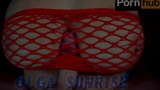Son fucks step mother into big breasts and cums between