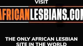 Bombshell Black Lesbian Babes Use Bizarre Sex Sex Toy
