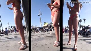 Fit Dark Haired PAWG in Bikini