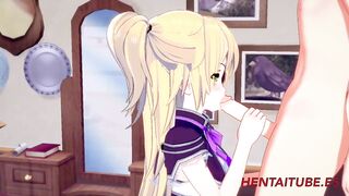 Genshin Impact Cartoon - Fischl Hard Sex 1:2