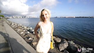 Real Barely Legal - goddess Skinny Bella Elise Rose Fucked! On Porn
