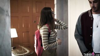 Virgin college teenie Aften Opal banged! for the first time