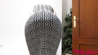 Try On And Take Off - Bae Tight African Dresses