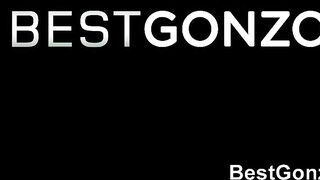BestGonzo - Estella Leon's Got A Face Covered In Cum