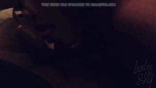 Petite mexican mistress ends up masturbating after blowing off dick