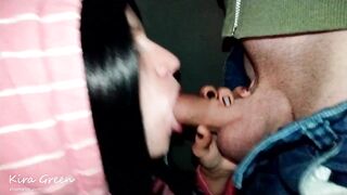 Outdoors Jizzed Compilation, Creampie into mouth, facial