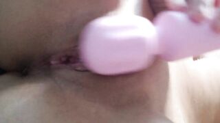 Cumming with my sex toy