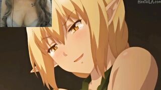 Animated - 3 girls fucks a lucky boy (HAREM)
