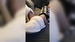 Ex-Wife nylon foot
