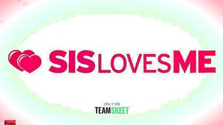 SisLovesMe - Lusty Stud Finger Plowed Vulgar Babes Dripping Pussy