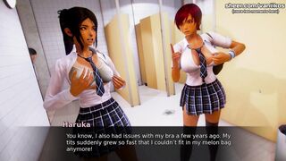 Waifu Academy | Incredible 18yo Innocent College Teenie Gets Her Tight Snatch Finger Fucked And Masturbates Inside Outside While A Stranger Watches | My sexiest gameplay moments | Part #14