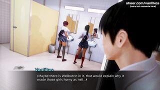 Waifu Academy | Incredible 18yo Innocent College Teenie Gets Her Tight Snatch Finger Fucked And Masturbates Inside Outside While A Stranger Watches | My sexiest gameplay moments | Part #14