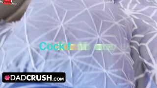 DadCrush - Delicious teens years mature Step-Daughter Gets Nude For Her Stepdad And Gaggs On His Throbbing Cock