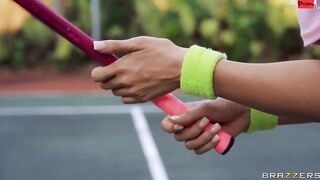Game, Set, Cunt Clip With Kali Roses, Katana Kombat, Kyler Quinn - Brazzers Official