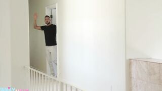 FamilyXXX - My BBW Step Cougar Clothed Like a Bimbo For Halloween and Get My Treat (Natasha Nice)