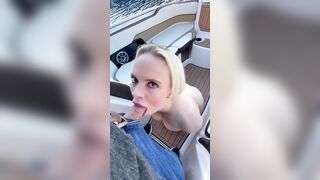 Blonde Milf Oral Sex With Big Facial