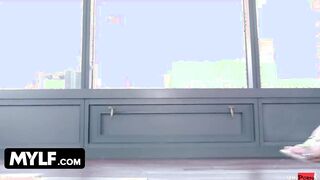 Mylf - Vulgar Mom With Great Body Grinds Her Leaking