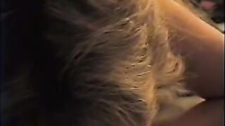 Blonde milf suck dick and make him cum on her tongue