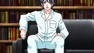Hentai busty milf in stockings gets fucked by younger guy