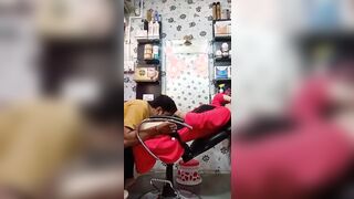 Saloon Girl Getting Nice Fuck with his BF