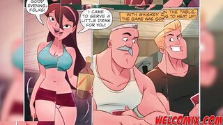 Gang Bang on the poker table - The Sexual Home