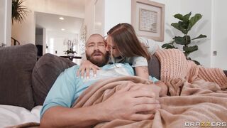 Best friend creampie my girlfriend while i watching tv