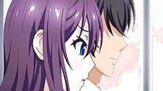 Hentai busty college babe in uniform gets big cumshots