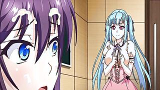 Hentai busty college babe in uniform gets big cumshots