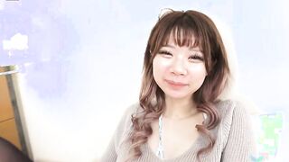 College Girl Tumugi Nakahara is back and shows her masturbation skills