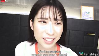 Hitomi Kanzaki is back and shows us her head skillz