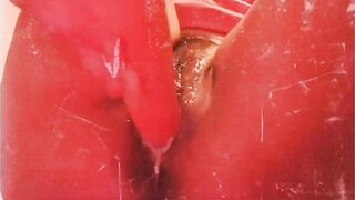 Home made squirt porn soak bimbo