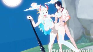 1 Piece Yamato Anime Animation Compilation