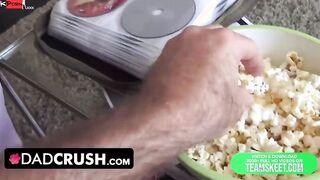 DadCrush - Lusty Dark Haired Bae With Long Ass Turns Scene